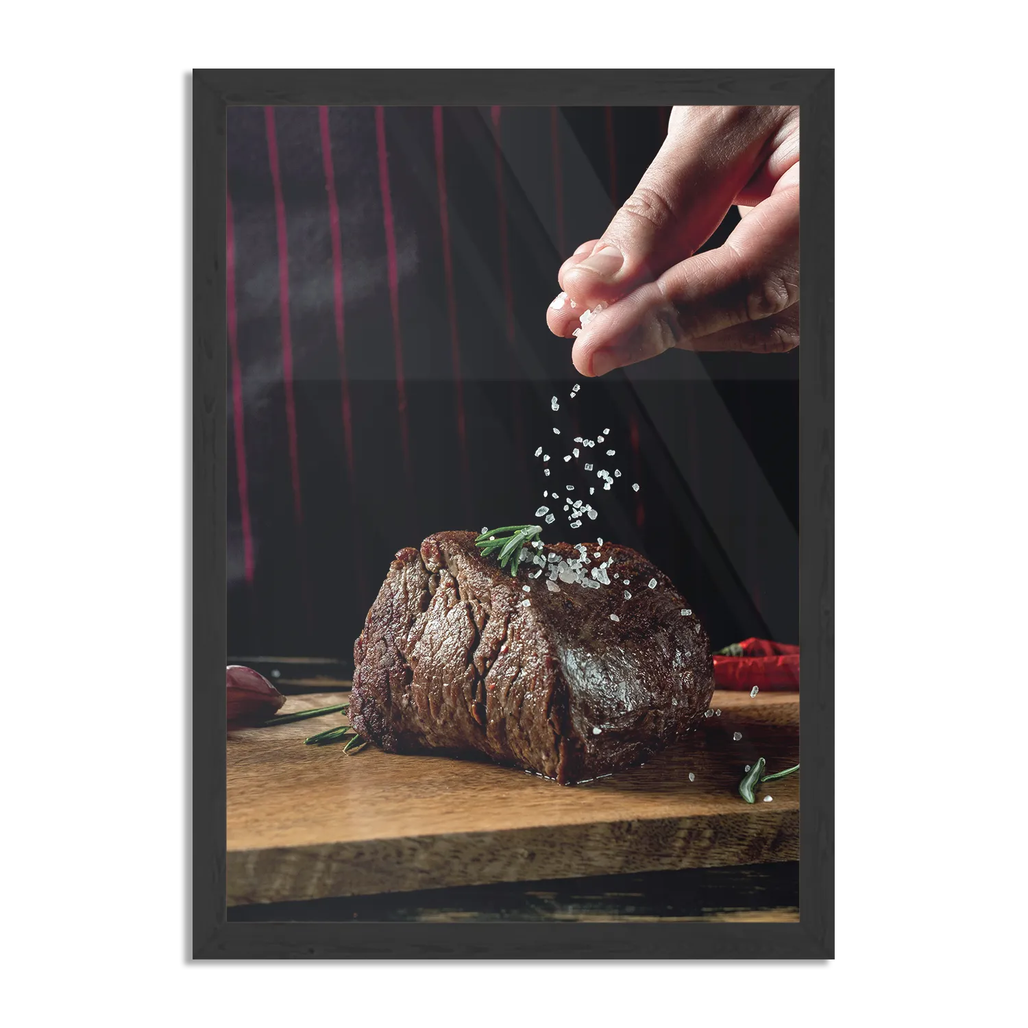 Poster Home Made Beef Rechthoek Verticaal Met Lijst Template PBL 50 70 Verticaal Eten En Drinken 66 1