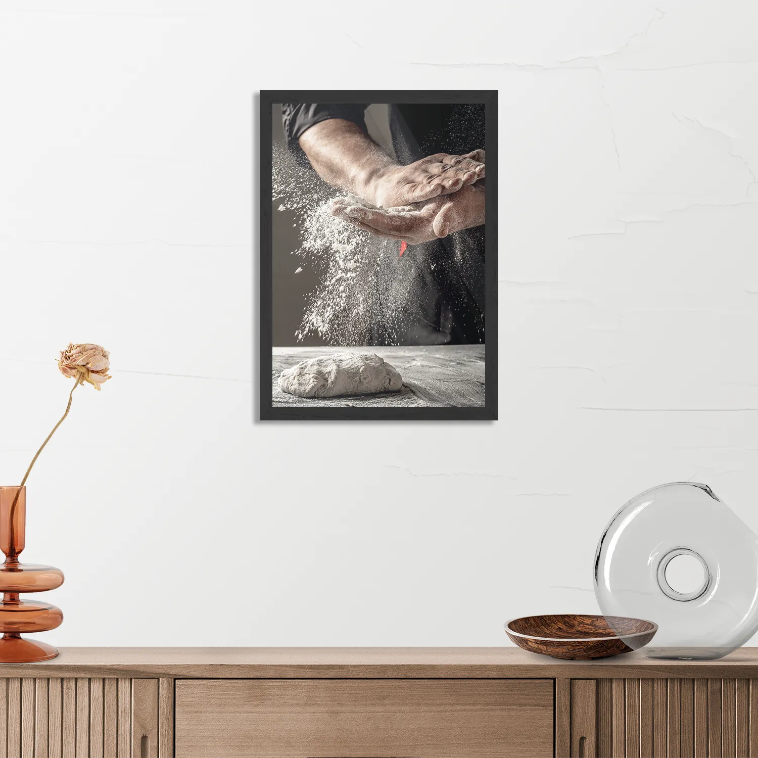 Poster The Bakery 06 Rechthoek Verticaal Met Lijst Template PBL 50 70 Verticaal Eten En Drinken 67 3