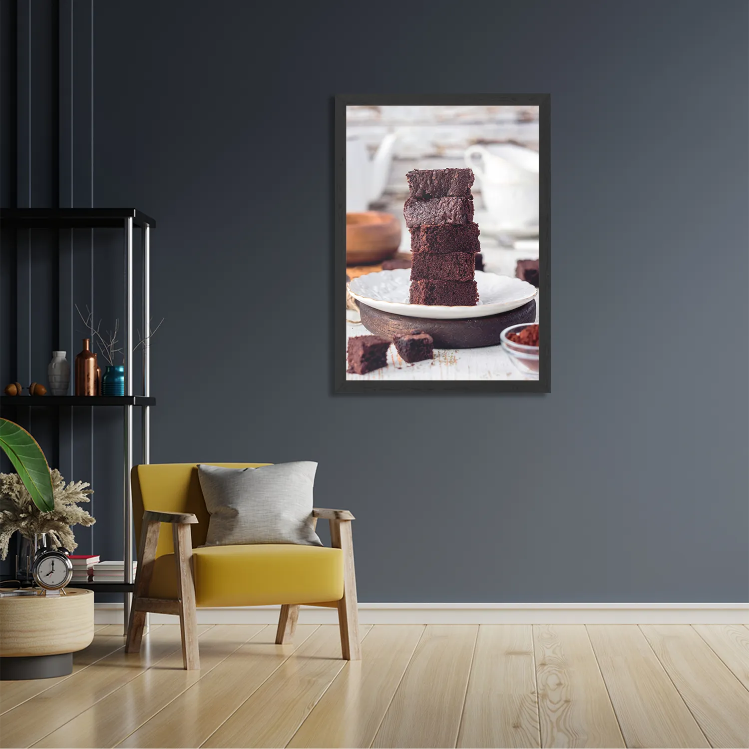 Poster Brownies Rechthoek Verticaal Met Lijst Template PBL 50 70 Verticaal Eten En Drinken 69 2