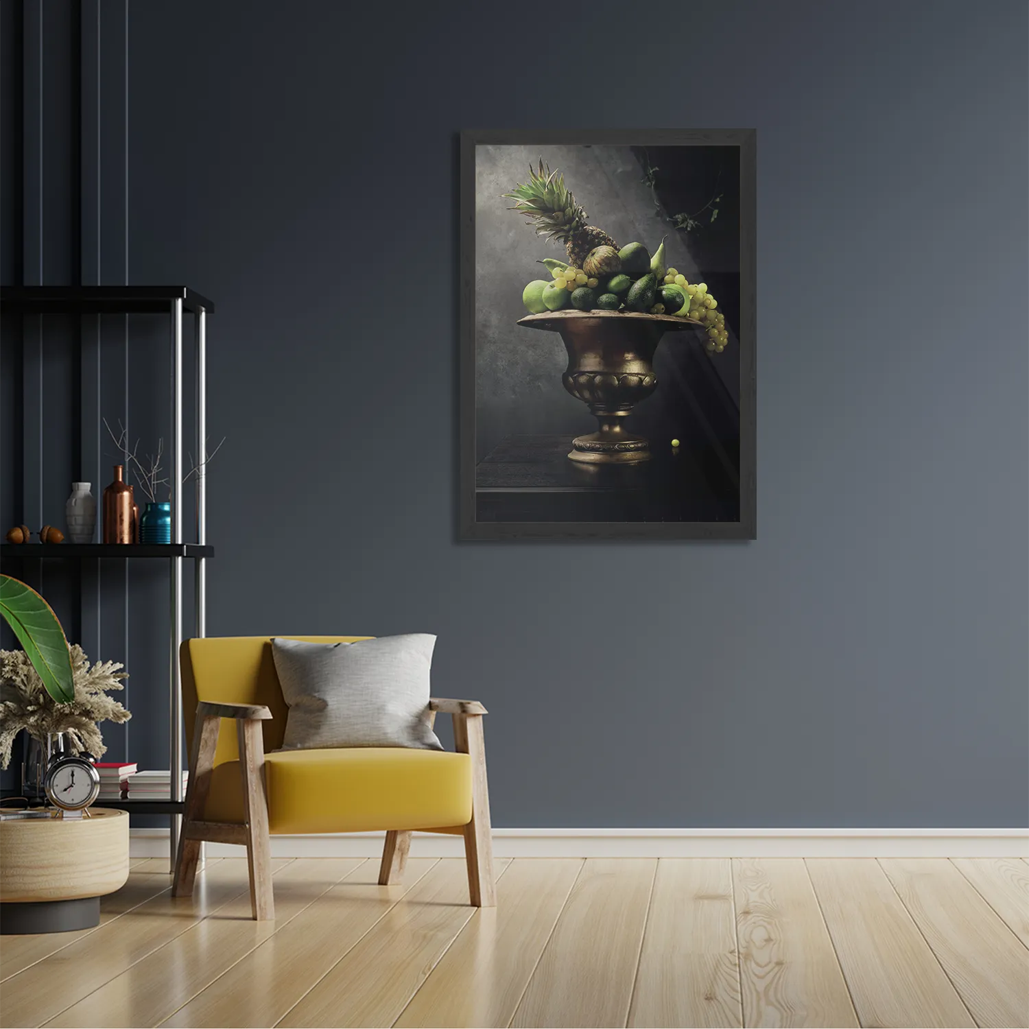 Poster Fruit Schaal 01 Rechthoek Verticaal Met Lijst Template PBL 50 70 Verticaal Eten En Drinken 74 2