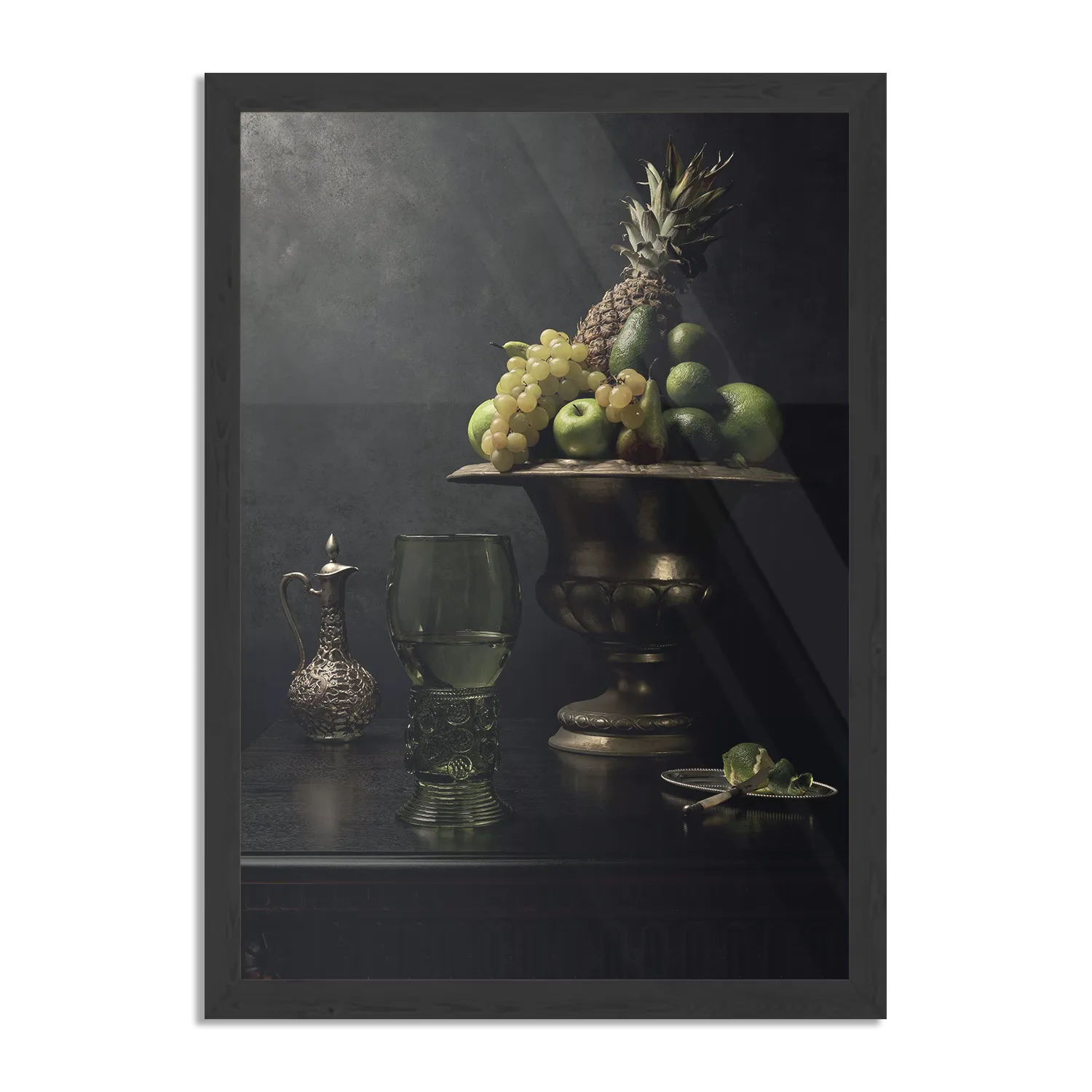 Poster Fruit Schaal 02 Rechthoek Verticaal Met Lijst Template PBL 50 70 Verticaal Eten En Drinken 75 1