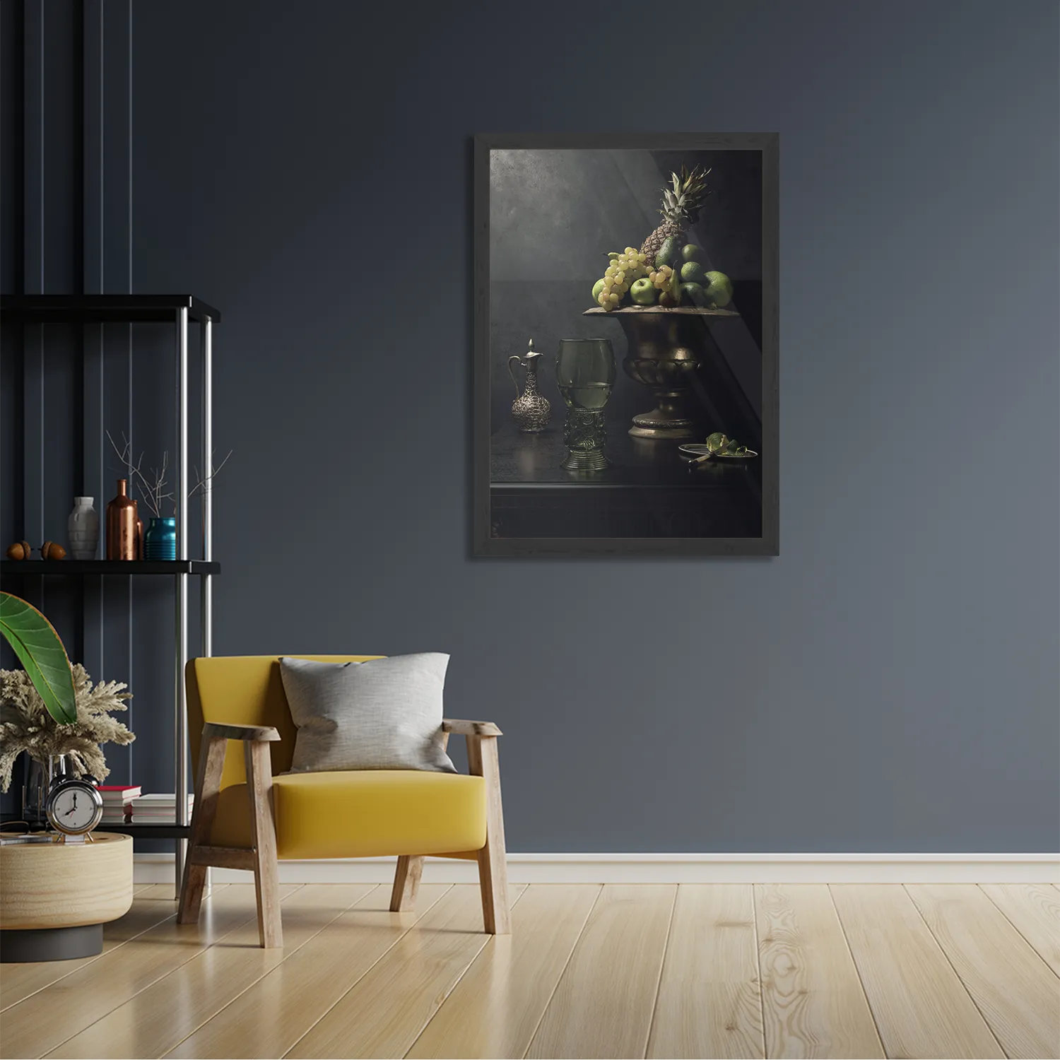 Poster Fruit Schaal 02 Rechthoek Verticaal Met Lijst Template PBL 50 70 Verticaal Eten En Drinken 75 2