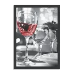 Poster Drink Rode Wijn Rechthoek Verticaal Met Lijst Template PBL 50 70 Verticaal Eten En Drinken 77 1