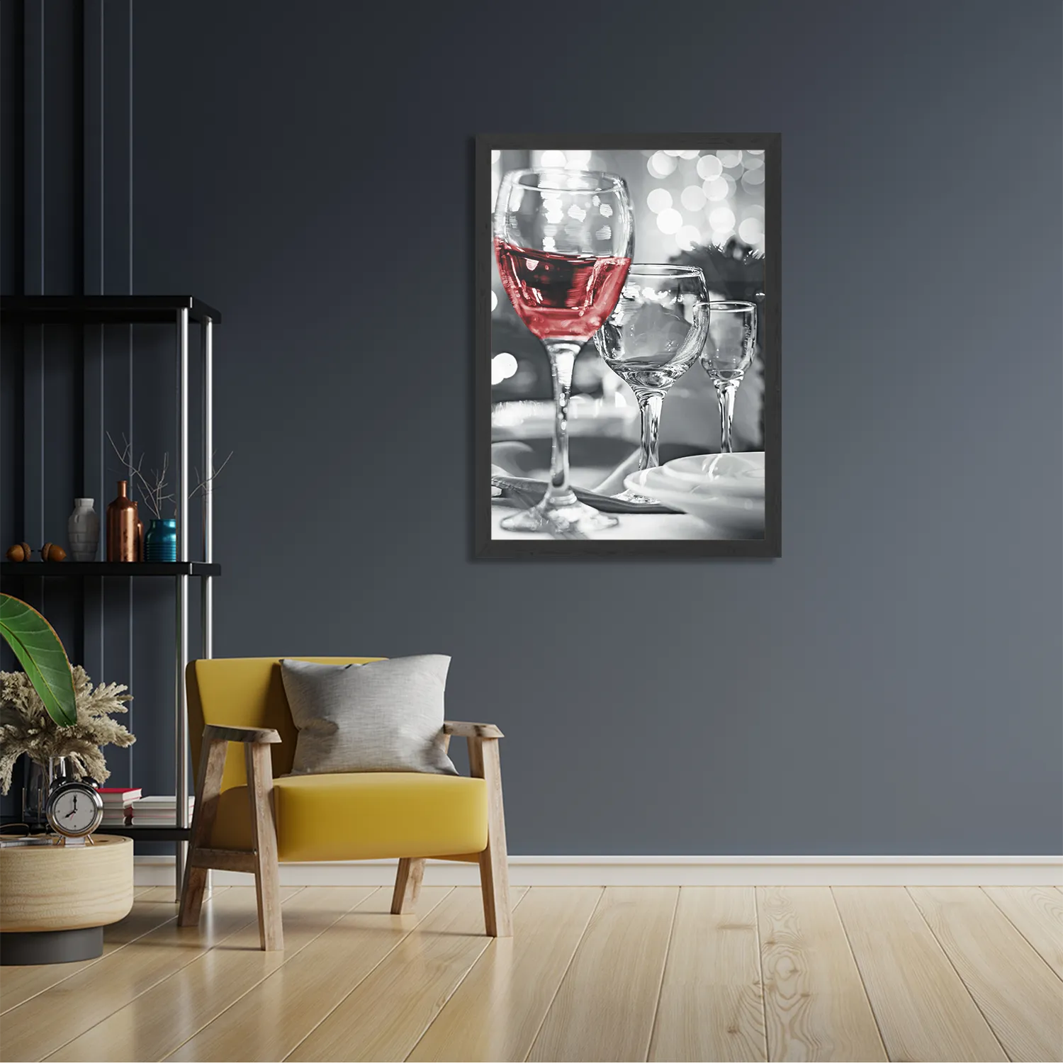 Poster Drink Rode Wijn Rechthoek Verticaal Met Lijst Template PBL 50 70 Verticaal Eten En Drinken 77 2