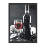 Poster Red Red Wine 01 Rechthoek Verticaal Met Lijst Template PBL 50 70 Verticaal Eten En Drinken 78 1