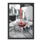 Poster Red Red Wine 02 Rechthoek Verticaal Met Lijst Template PBL 50 70 Verticaal Eten En Drinken 79 1