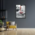 Poster Red Red Wine 02 Rechthoek Verticaal Met Lijst Template PBL 50 70 Verticaal Eten En Drinken 79 2