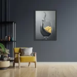 Poster Sailing Wine 01 Rechthoek Verticaal Met Lijst Template PBL 50 70 Verticaal Eten En Drinken 80 2