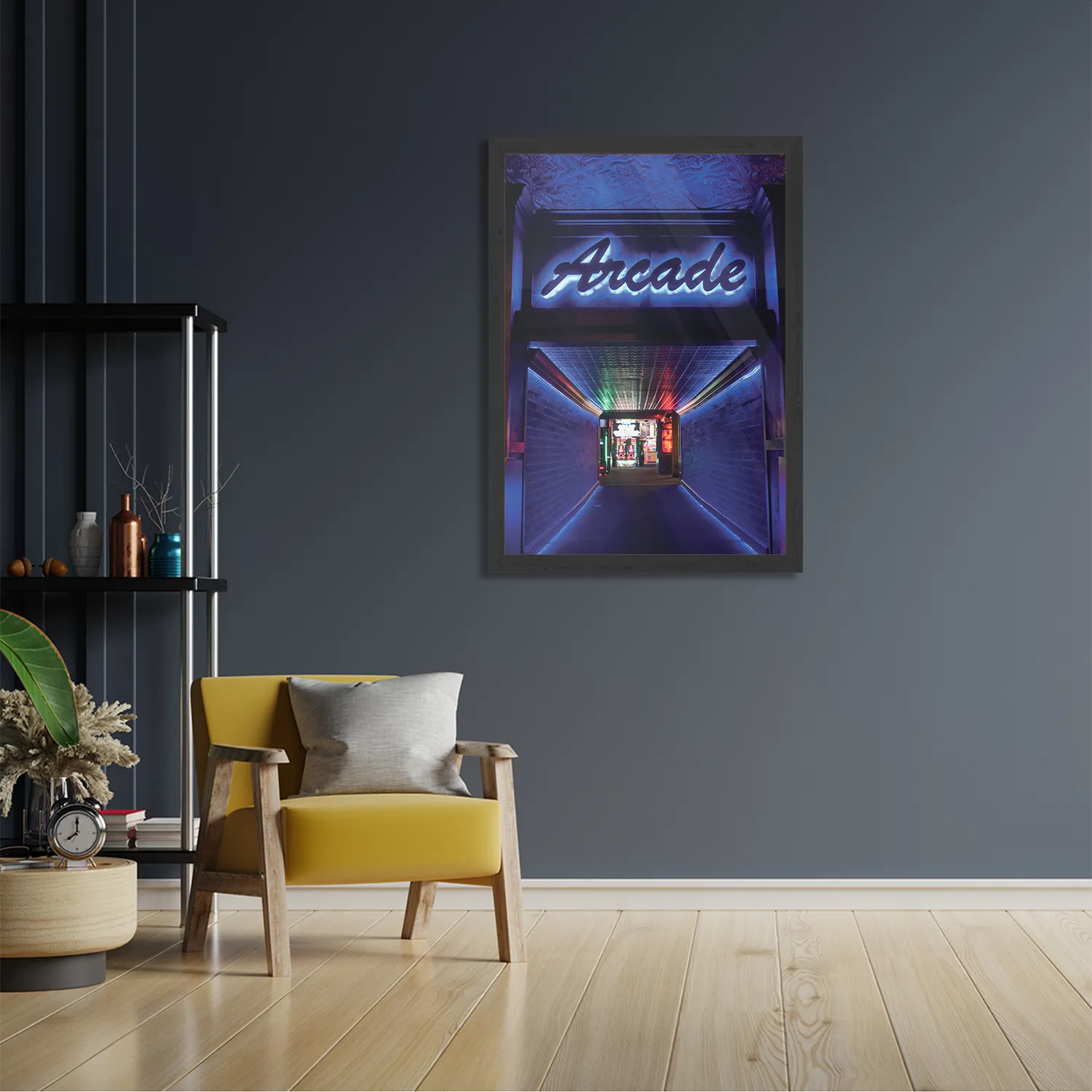 Poster Arcada Rechthoek Verticaal Met Lijst Template PBL 50 70 Verticaal Gaming En Spel 4 2