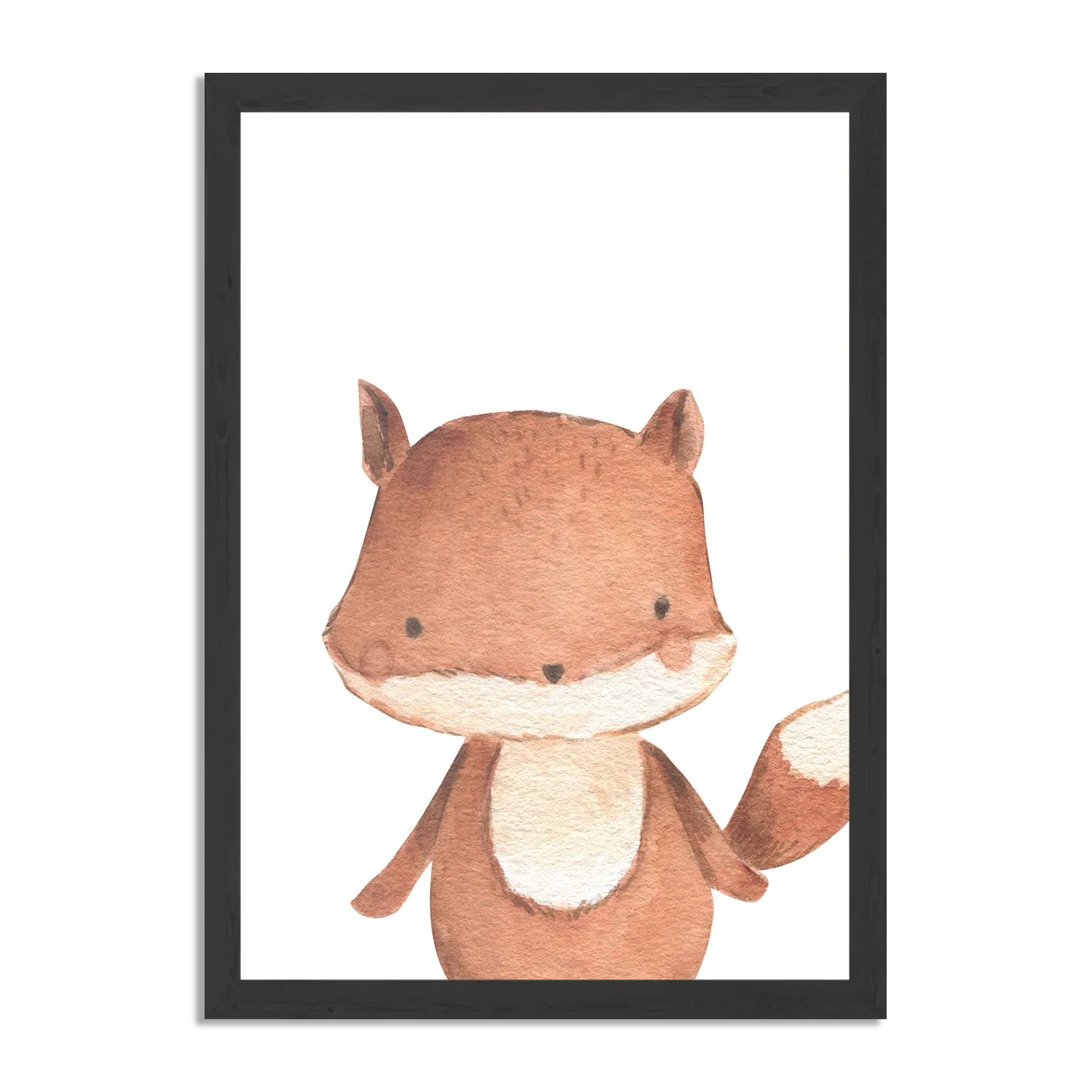 Poster Vosje Rechthoek Verticaal Met Lijst Template PBL 50 70 Verticaal Kinderen 18 1