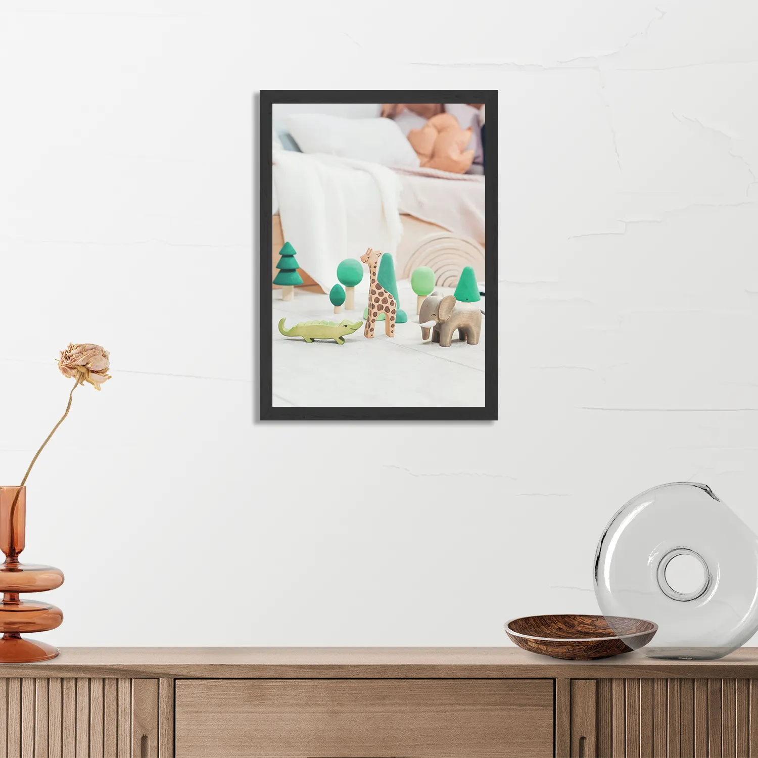 Poster Kinderspeelgoed Rechthoek Verticaal Met Lijst Template PBL 50 70 Verticaal Kinderen 20 3