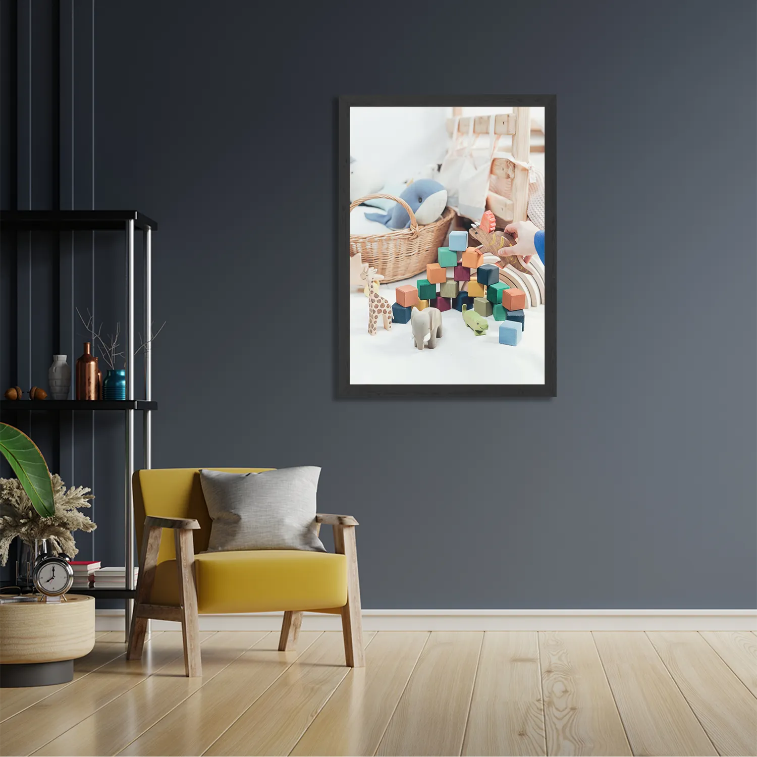 Poster Spelende Kinderen Rechthoek Verticaal Met Lijst Template PBL 50 70 Verticaal Kinderen 21 2