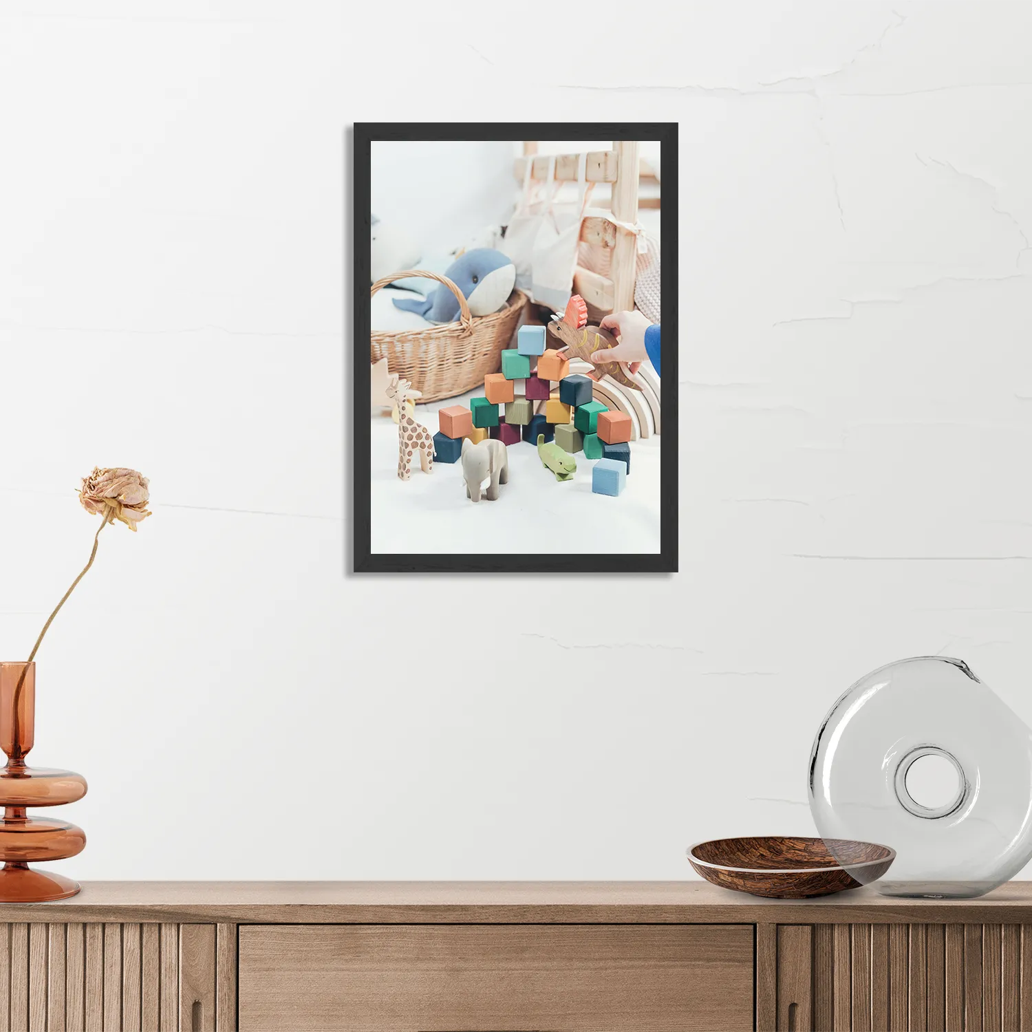 Poster Spelende Kinderen Rechthoek Verticaal Met Lijst Template PBL 50 70 Verticaal Kinderen 21 3