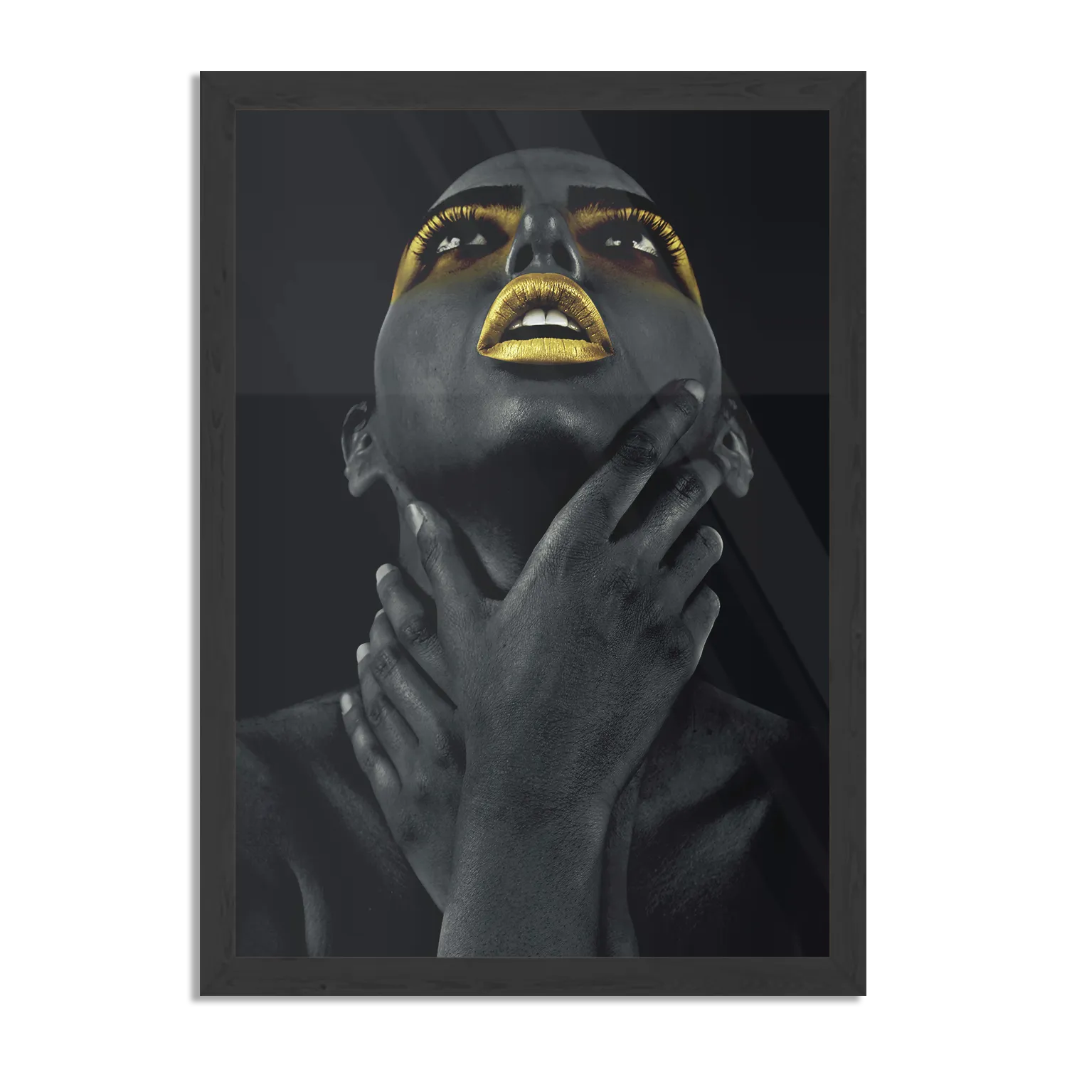 Poster Hoopvol Model Rechthoek Verticaal Met Lijst Template PBL 50 70 Verticaal Lifestyle 10 1