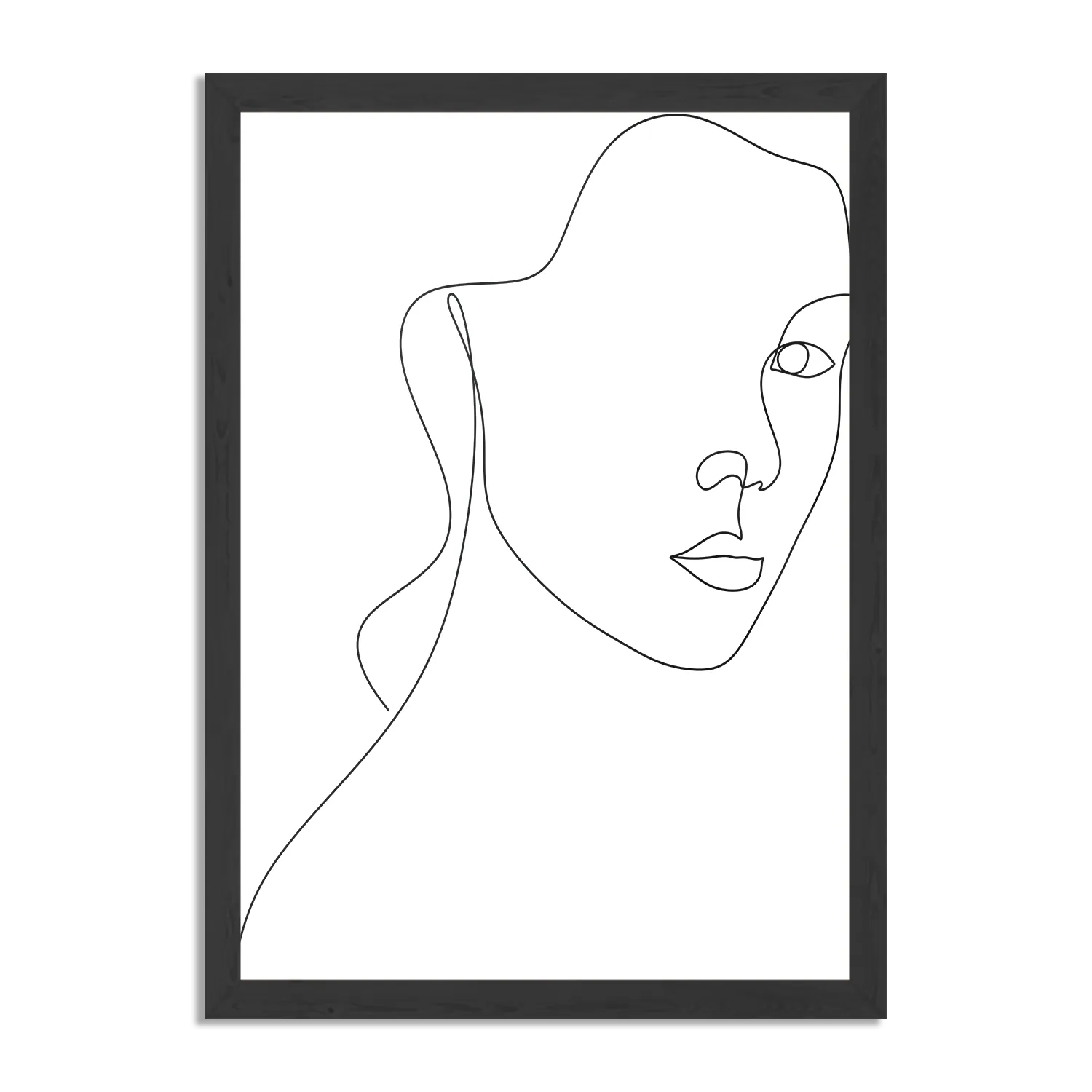 Poster Half Golvend Door Het Leven Rechthoek Verticaal Met Lijst Template PBL 50 70 Verticaal Lifestyle 11 1