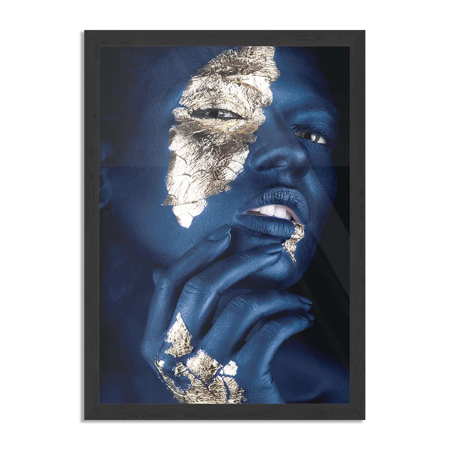 Poster Golden Whoman 02 Rechthoek Verticaal Met Lijst Template PBL 50 70 Verticaal Lifestyle 13 1