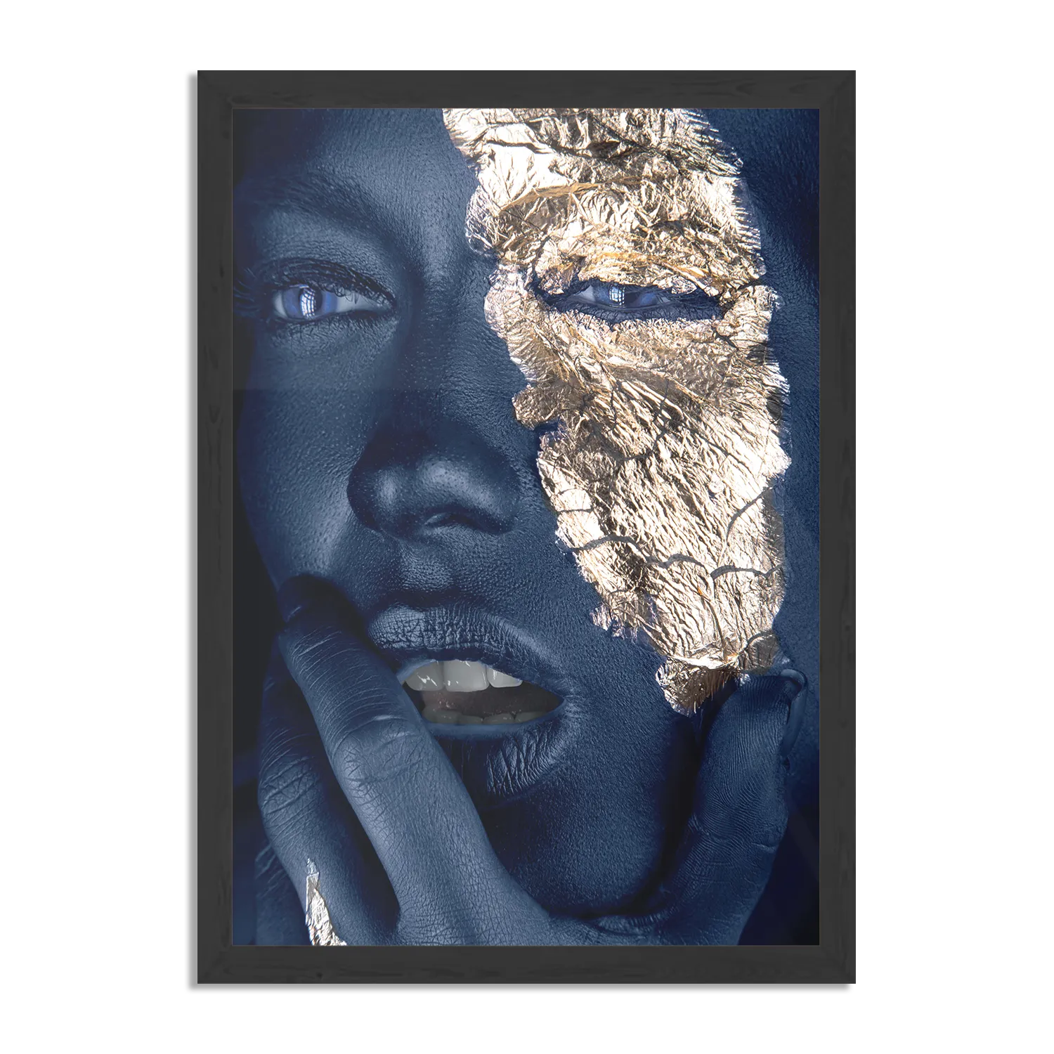 Poster Golden Whoman 04 Rechthoek Verticaal Met Lijst Template PBL 50 70 Verticaal Lifestyle 15 1