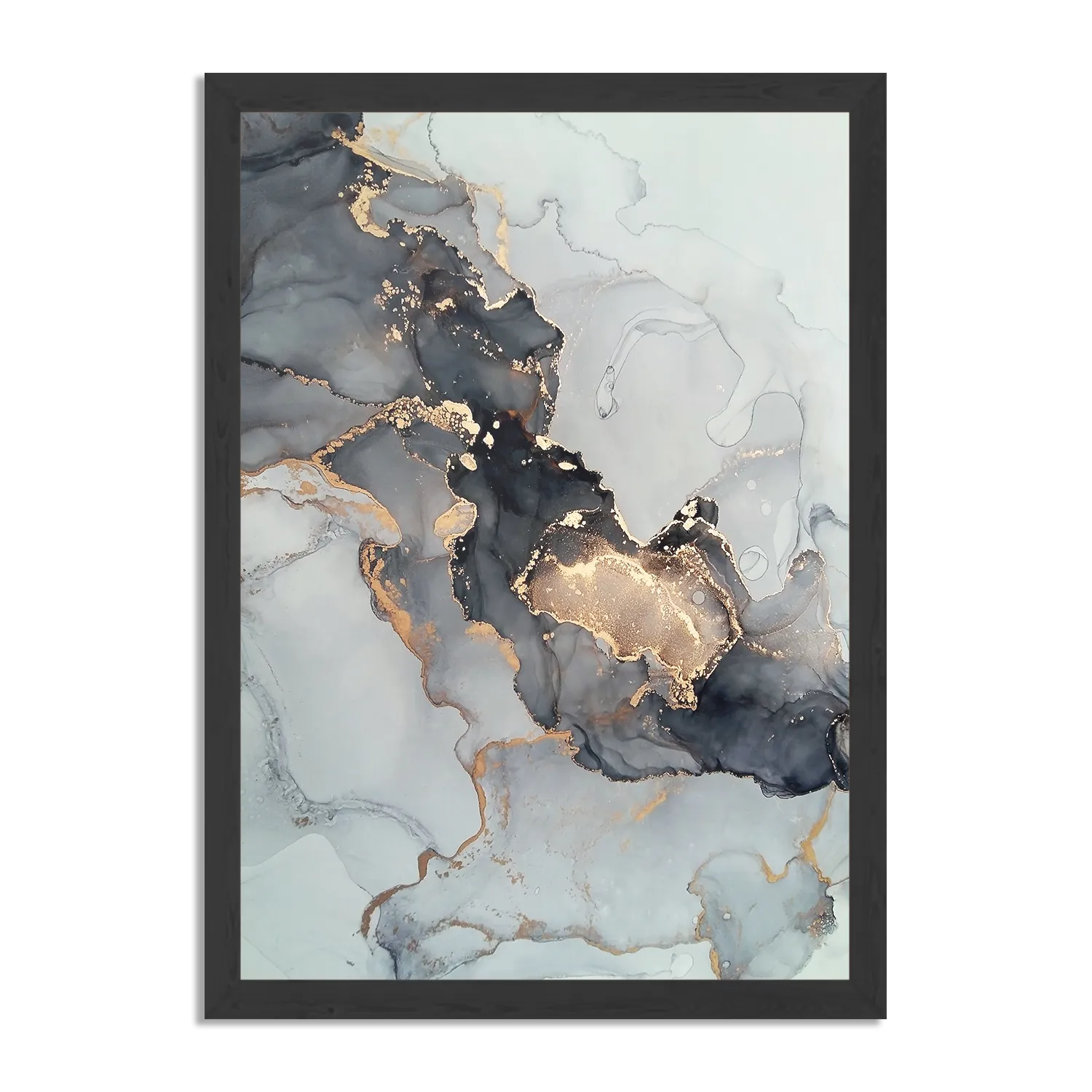 Poster Marmer Look Hotel Chique 01 Rechthoek Verticaal Met Lijst Template PBL 50 70 Verticaal Marmer 19 1