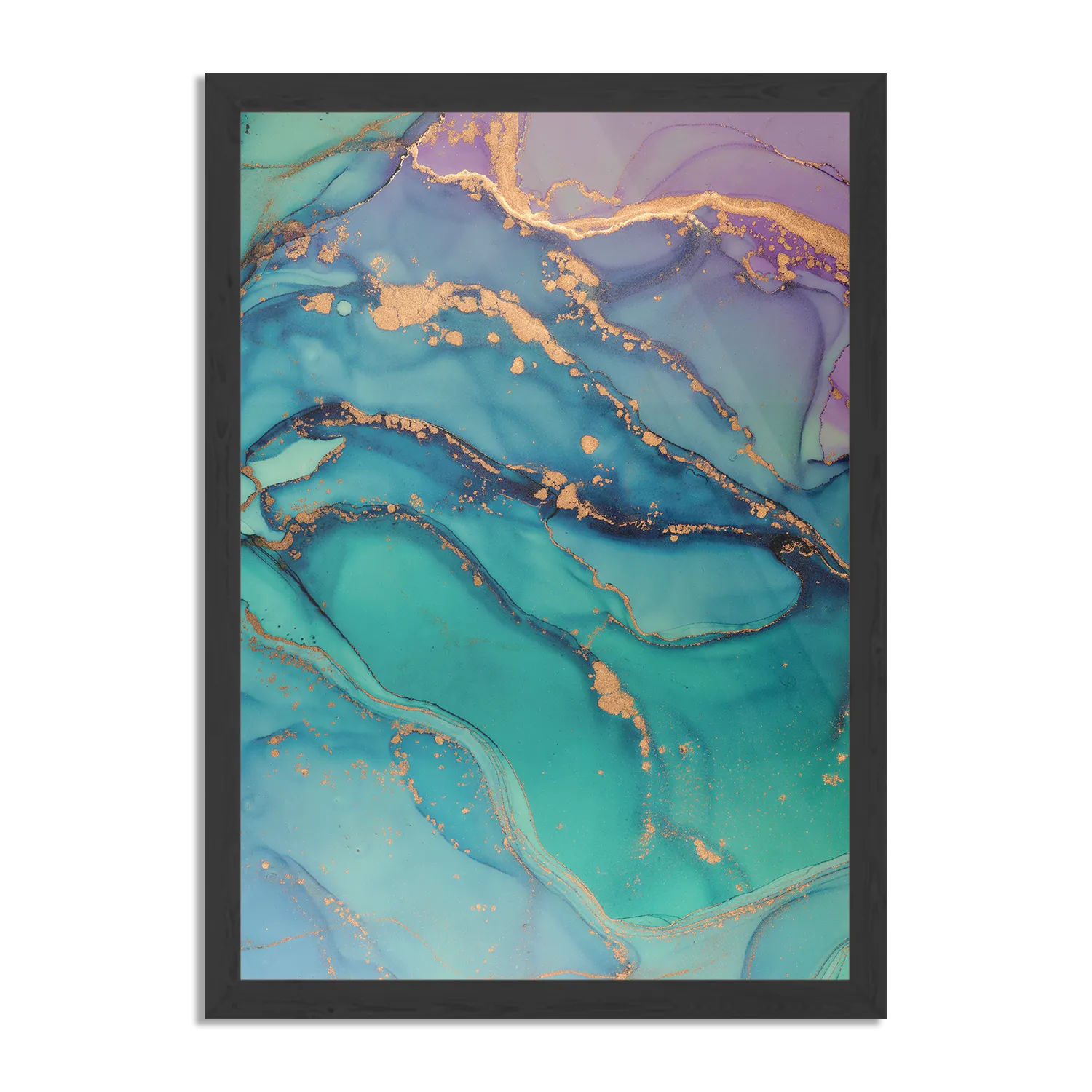 Poster Marmer Look Colored 02 Rechthoek Verticaal Met Lijst Template PBL 50 70 Verticaal Marmer 22 1