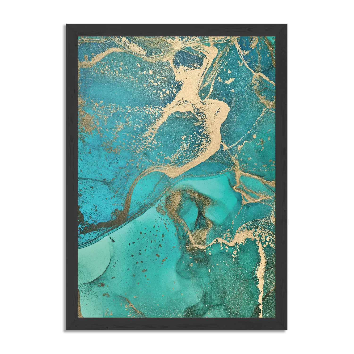 Poster Marmer Look Colored 03 Rechthoek Verticaal Met Lijst Template PBL 50 70 Verticaal Marmer 23 1