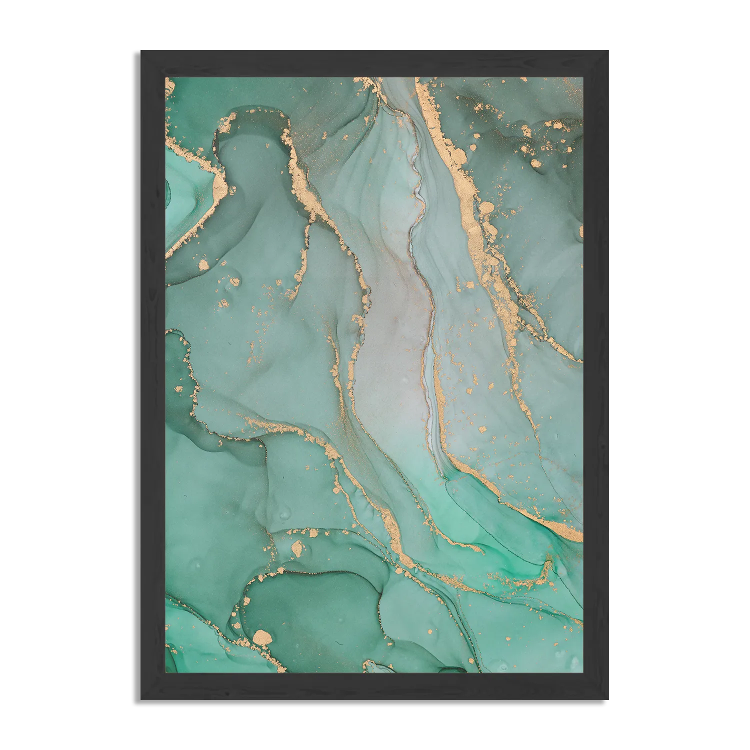 Poster Marmer Look Colored 06 Rechthoek Verticaal Met Lijst Template PBL 50 70 Verticaal Marmer 26 1