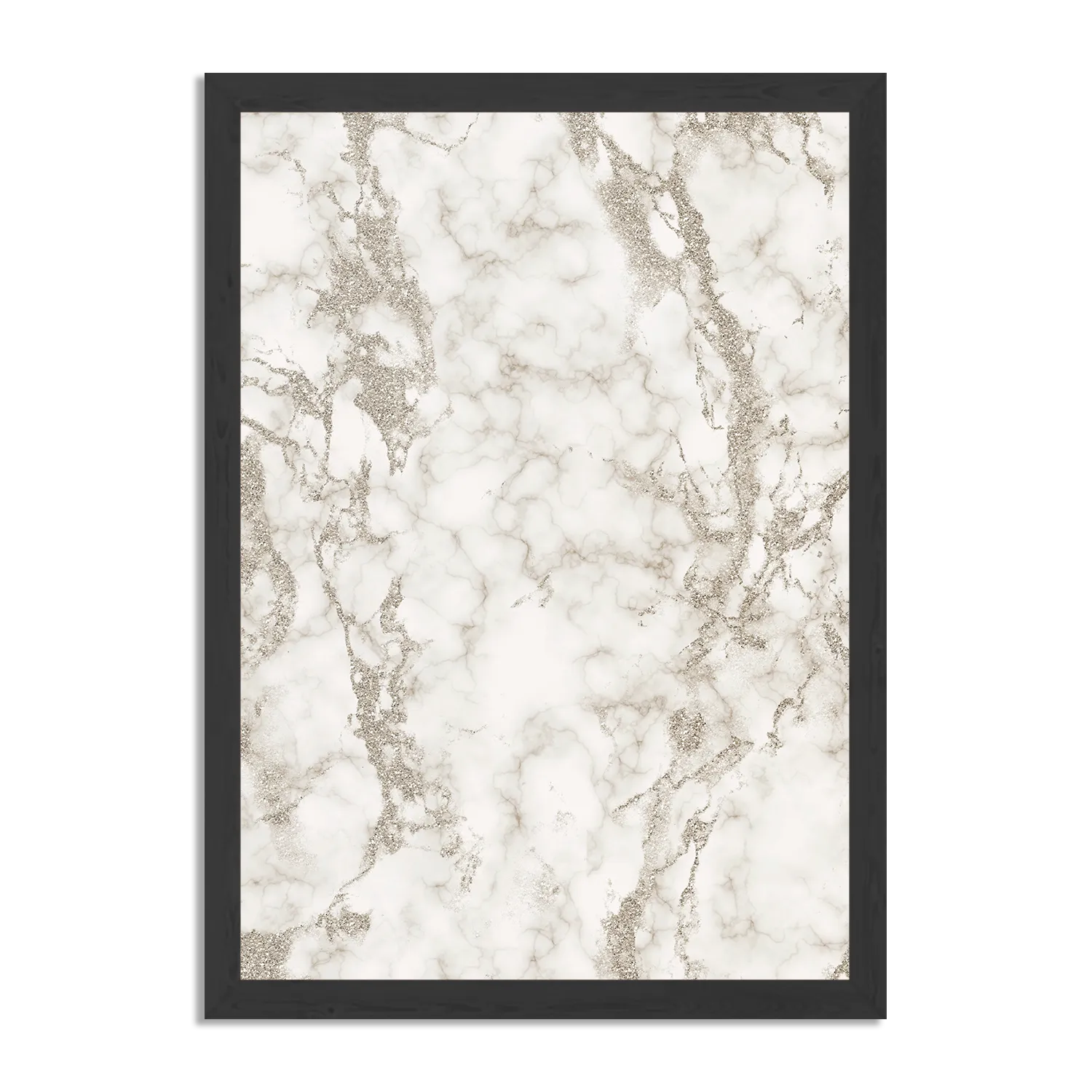 Poster Basis Marmer Look Grijs Rechthoek Verticaal Met Lijst Template PBL 50 70 Verticaal Marmer 3 1