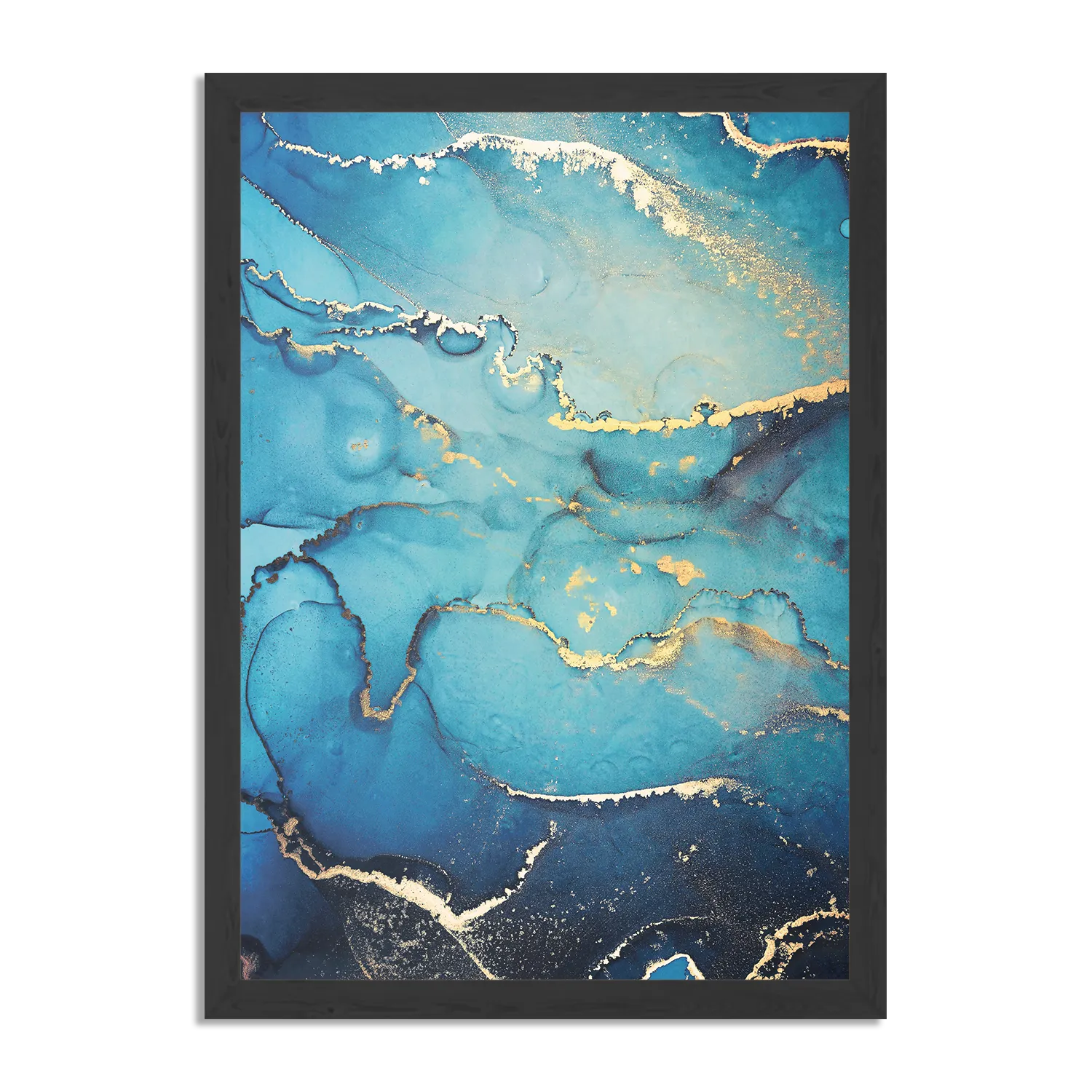 Poster Marmer Look Colored 010 Rechthoek Verticaal Met Lijst Template PBL 50 70 Verticaal Marmer 33 1