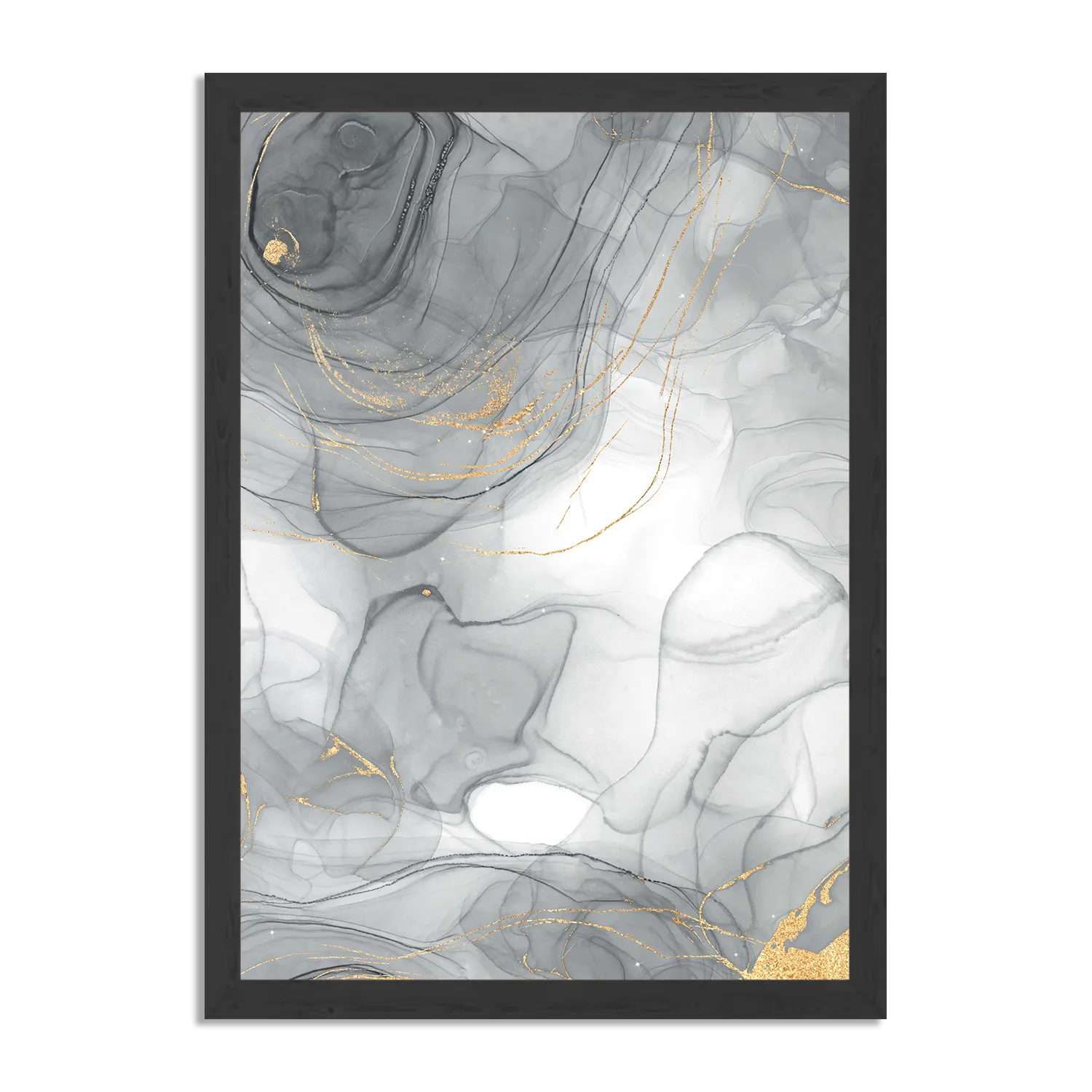 Template_PBL_50-70_Verticaal_Marmer_7-1 Poster Abstract Marmer Look Grijs met Goud 01 Rechthoek Verticaal Met Lijst Template PBL 50 70 Verticaal Marmer 7 1