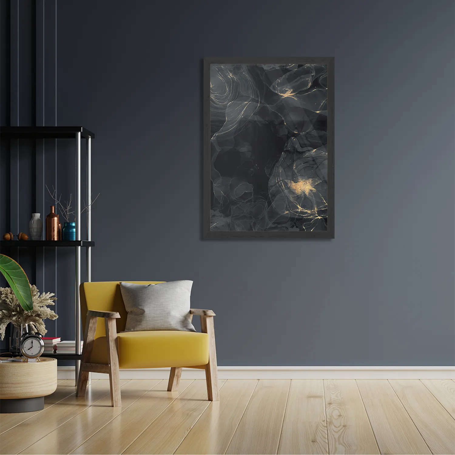 Template_PBL_50-70_Verticaal_Marmer_9-2 Poster Abstract Marmer Look Zwart met Goud 02 Rechthoek Verticaal Met Lijst Template PBL 50 70 Verticaal Marmer 9 2