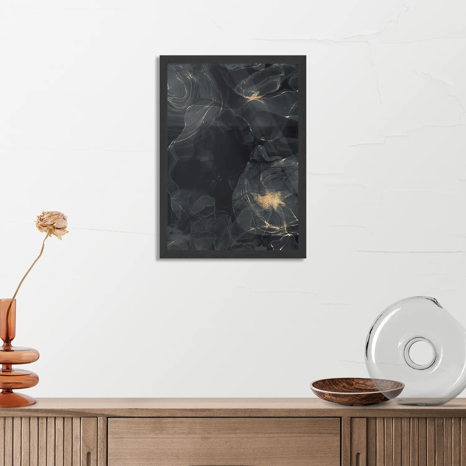 Template_PBL_50-70_Verticaal_Marmer_9-3 Poster Abstract Marmer Look Zwart met Goud 02 Rechthoek Verticaal Met Lijst Template PBL 50 70 Verticaal Marmer 9 3