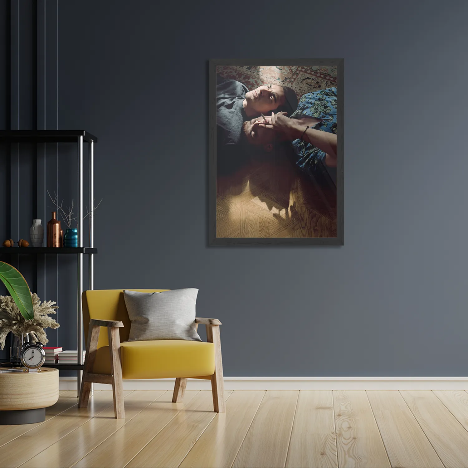 Template_PBL_50-70_Verticaal_Mensen_11-2 Poster When the Smoke is Going up Rechthoek Verticaal Met Lijst Template PBL 50 70 Verticaal Mensen 11 2