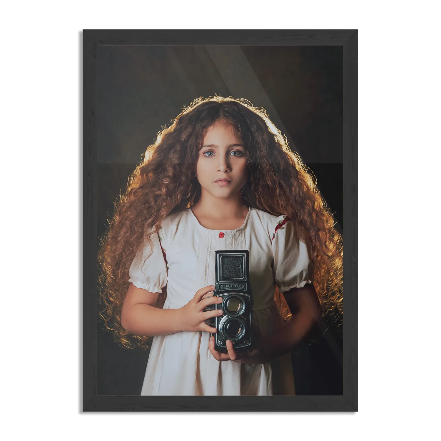 Template_PBL_50-70_Verticaal_Mensen_22-1 Poster Mooi Jong Meisje Met Camera Rechthoek Verticaal Met Lijst Template PBL 50 70 Verticaal Mensen 22 1