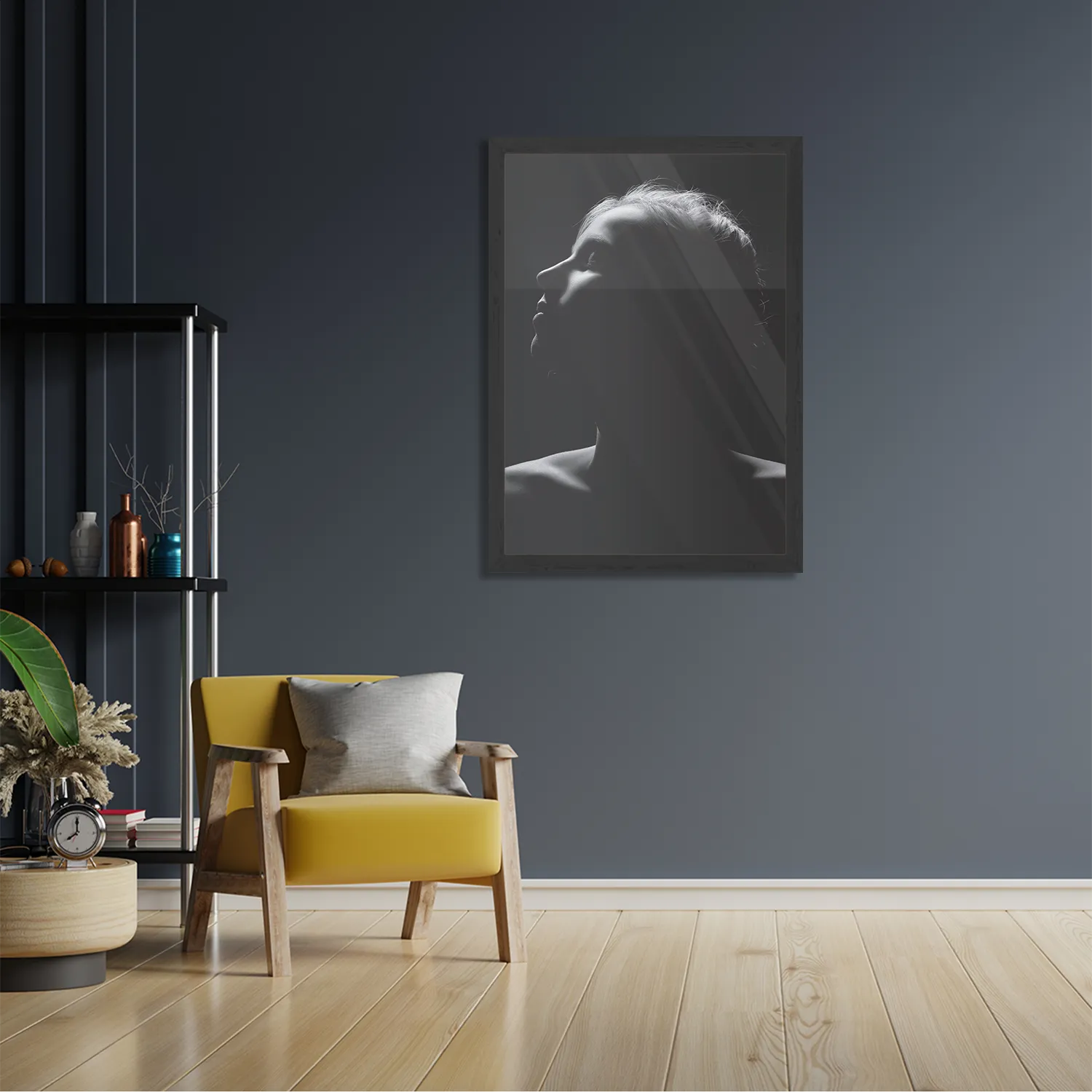 Template_PBL_50-70_Verticaal_Mensen_35-2 Poster Mooie Vrouw Wegkijkend Rechthoek Verticaal Met Lijst Template PBL 50 70 Verticaal Mensen 35 2