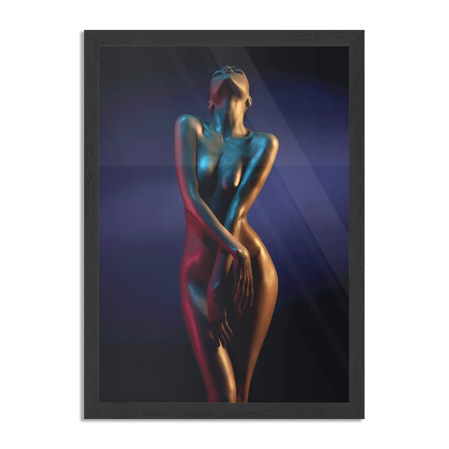 Template_PBL_50-70_Verticaal_Mensen_36-1 Poster Artistieke Mooie Vrouw Goud 02 Rechthoek Verticaal Met Lijst Template PBL 50 70 Verticaal Mensen 36 1