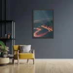 Poster California Dreaming Rechthoek Verticaal Met Lijst Template PBL 50 70 Verticaal Natuur 10 2