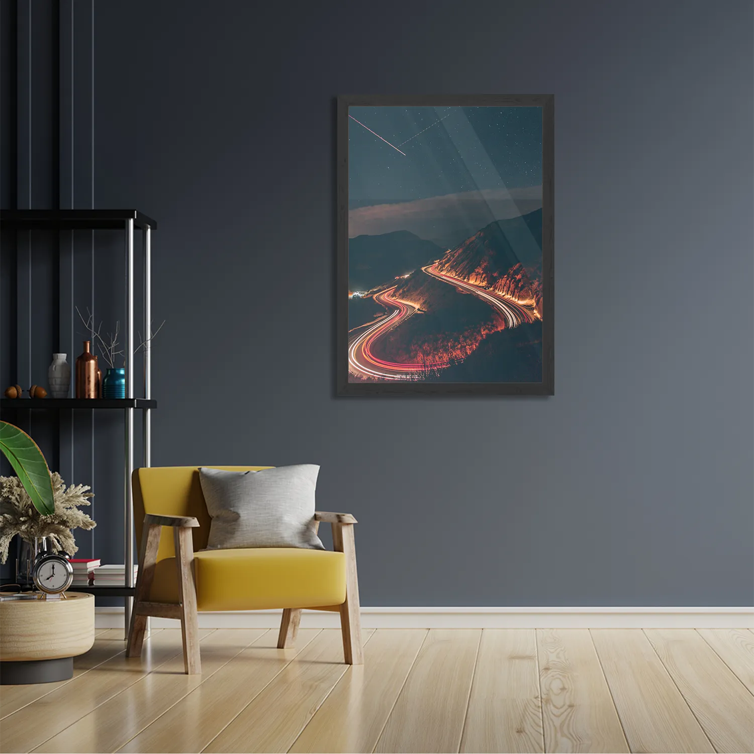 Poster California Dreaming Rechthoek Verticaal Met Lijst Template PBL 50 70 Verticaal Natuur 10 2