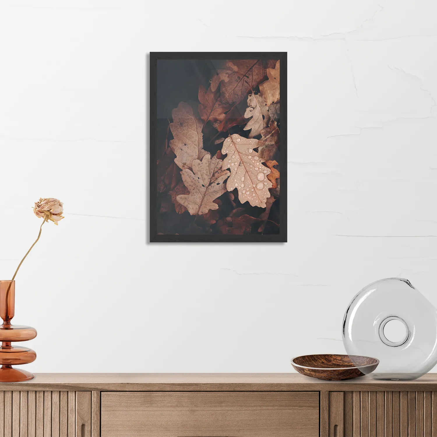 Poster Herfstweer Rechthoek Verticaal Met Lijst Template PBL 50 70 Verticaal Natuur 13 3