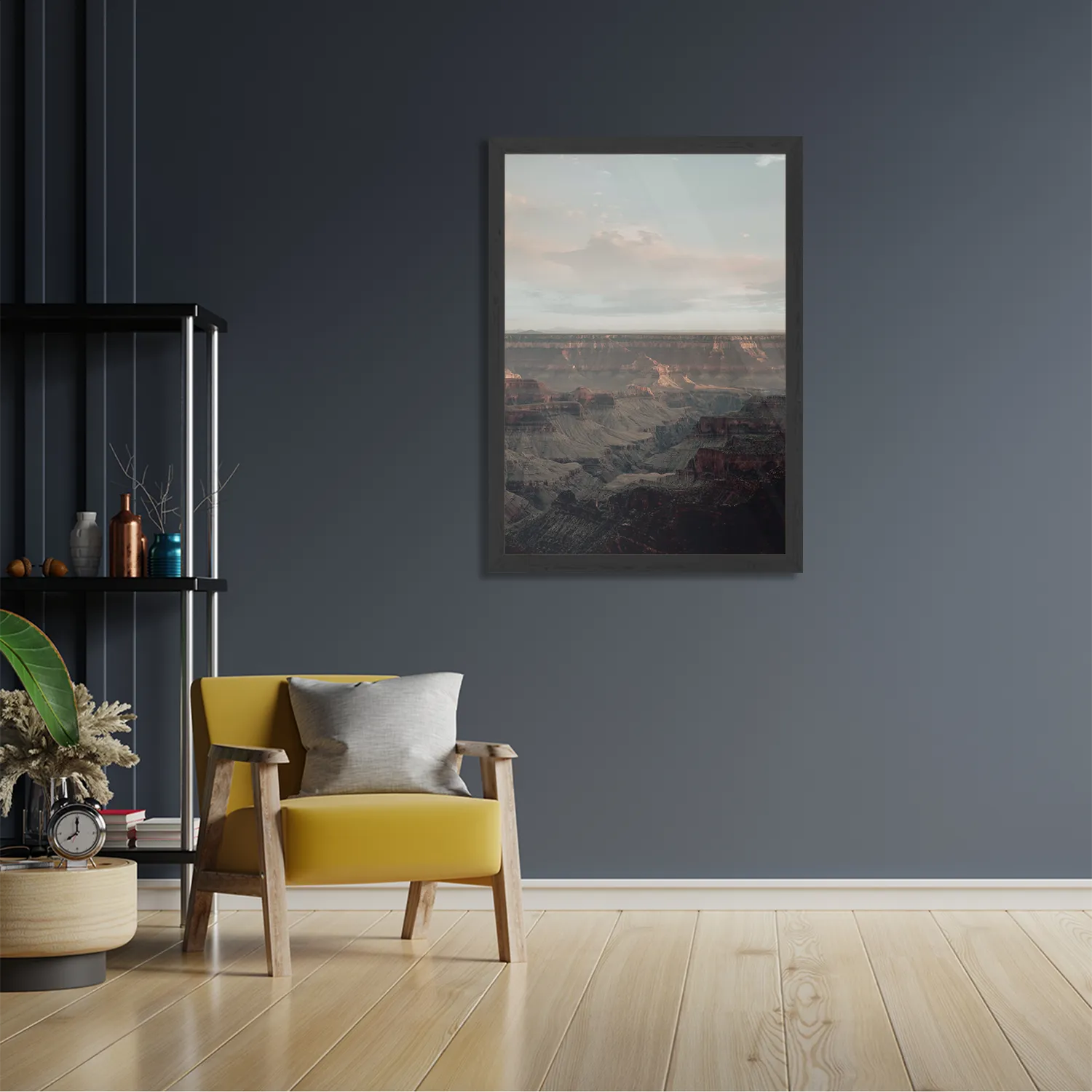 Poster De Grand Canyon Rechthoek Verticaal Met Lijst Template PBL 50 70 Verticaal Natuur 15 2