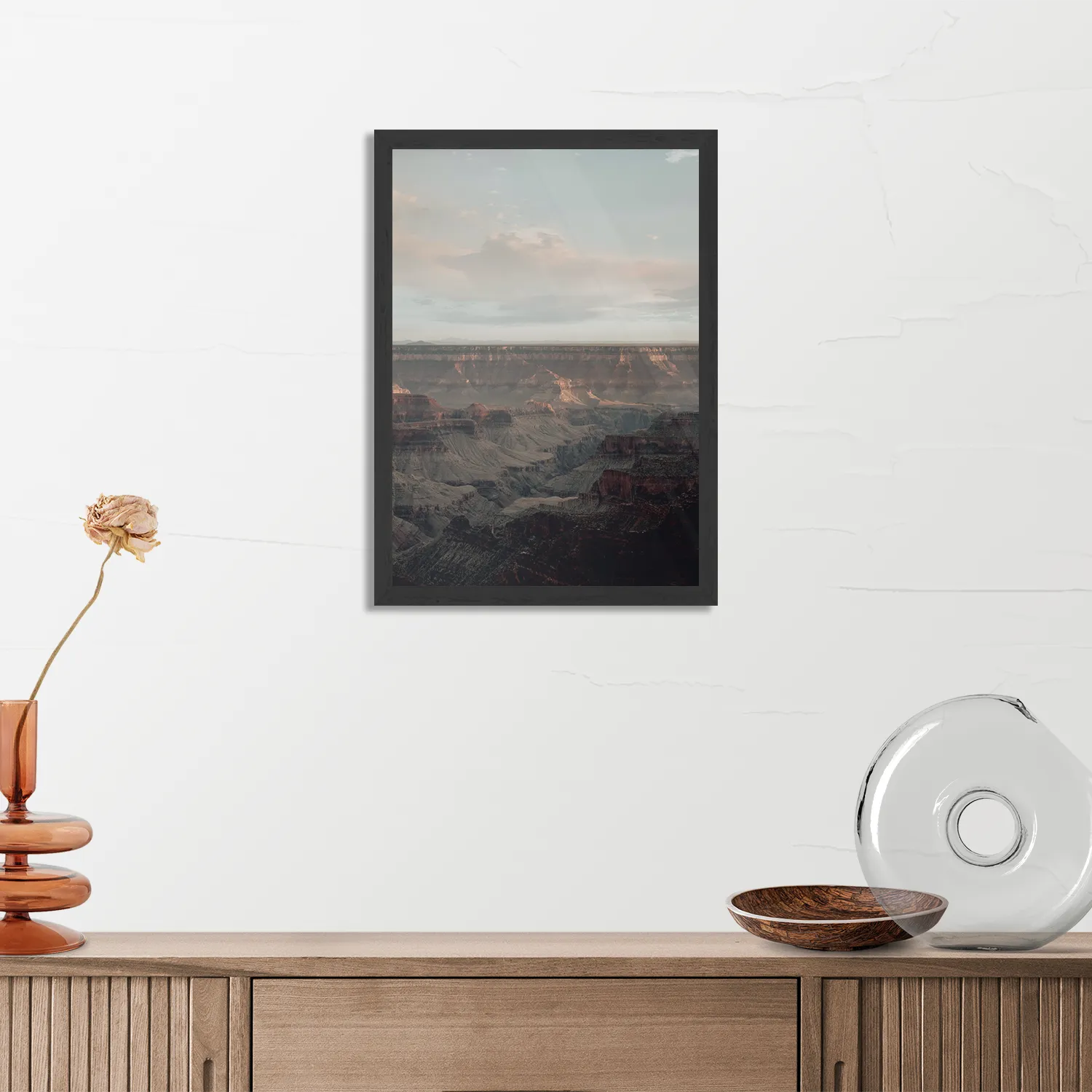 Poster De Grand Canyon Rechthoek Verticaal Met Lijst Template PBL 50 70 Verticaal Natuur 15 3