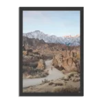 Poster Mount Whitney Rechthoek Verticaal Met Lijst Template PBL 50 70 Verticaal Natuur 16 1