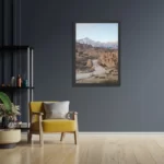 Poster Mount Whitney Rechthoek Verticaal Met Lijst Template PBL 50 70 Verticaal Natuur 16 2