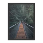 Poster Over de brug Rechthoek Verticaal Met Lijst Template PBL 50 70 Verticaal Natuur 18 1