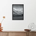 Poster Gletsjer Rechthoek Verticaal Met Lijst Template PBL 50 70 Verticaal Natuur 2 3