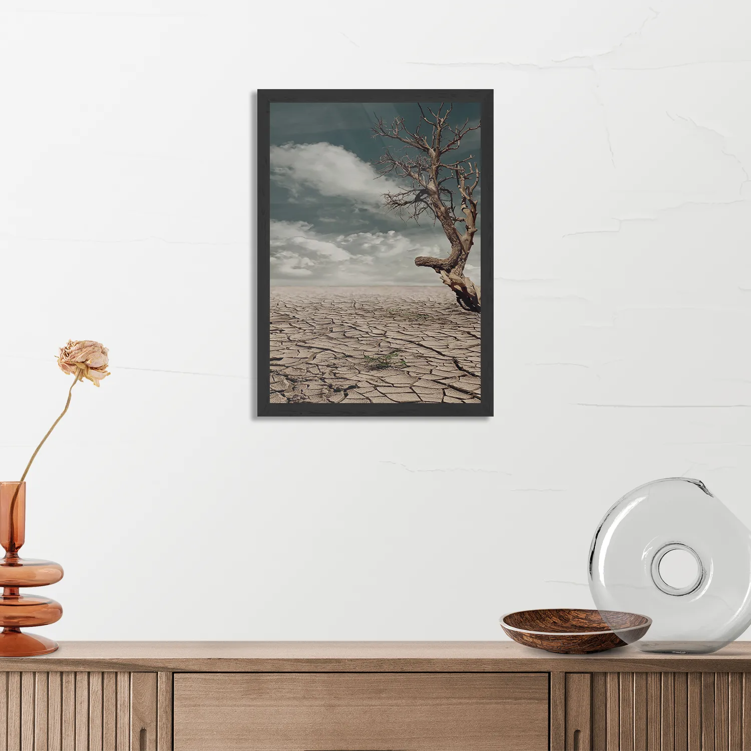Poster Deathvalley Rechthoek Verticaal Met Lijst Template PBL 50 70 Verticaal Natuur 23 3