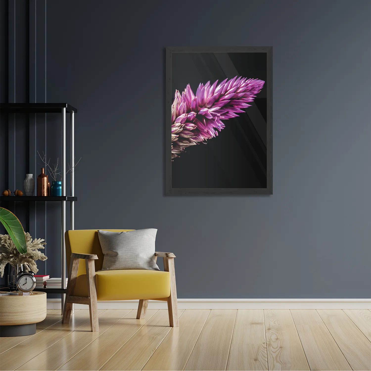 Poster Heiden Bloem Rechthoek Verticaal Met Lijst Template PBL 50 70 Verticaal Natuur 24 2