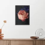 Poster Pioenroos Rechthoek Verticaal Met Lijst Template PBL 50 70 Verticaal Natuur 28 3