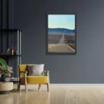 Poster Deathvalley Road Rechthoek Verticaal Met Lijst Template PBL 50 70 Verticaal Natuur 3 2