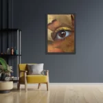 Poster Hefstblad Rechthoek Verticaal Met Lijst Template PBL 50 70 Verticaal Natuur 30 2