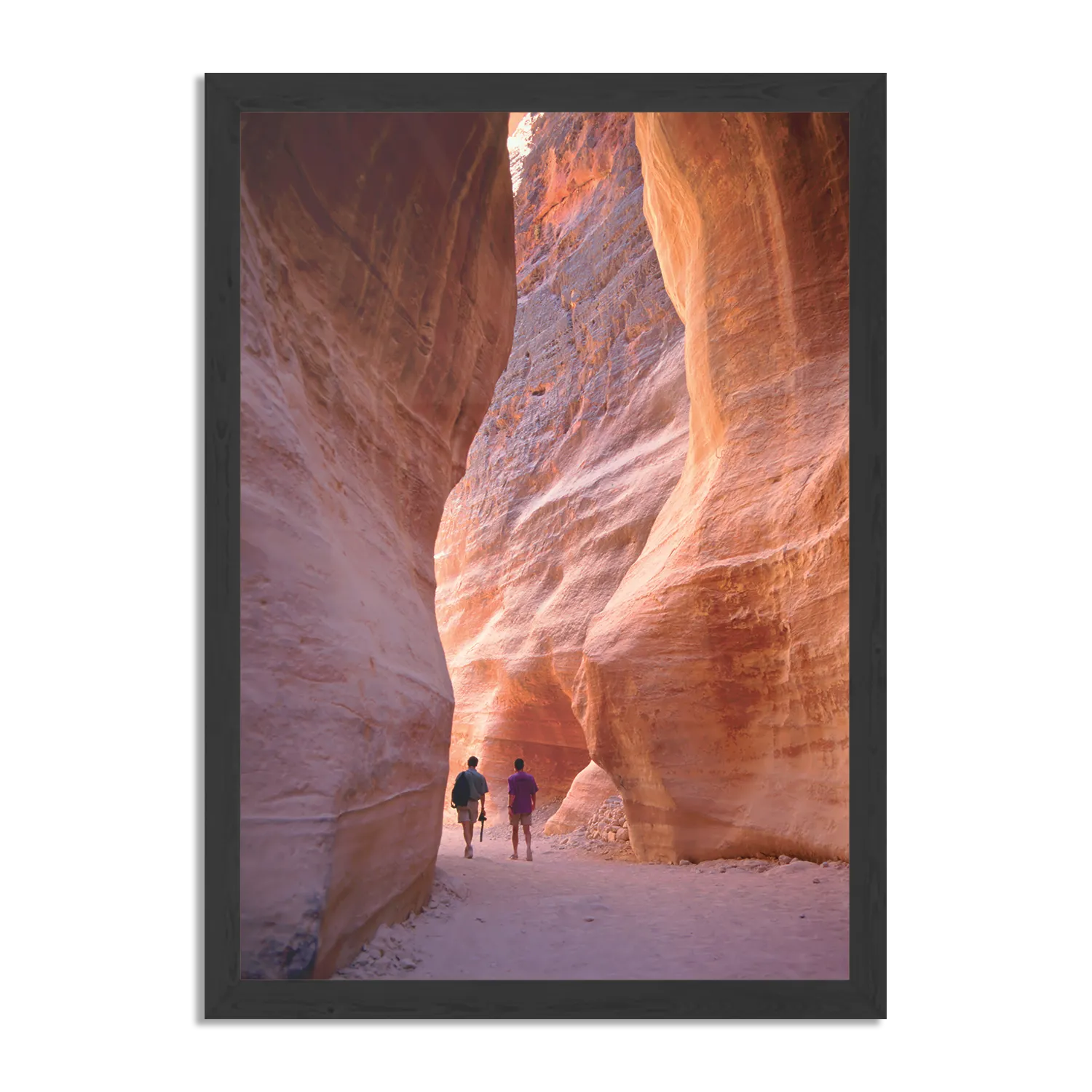 Poster De Zion grotten Rechthoek Verticaal Met Lijst Template PBL 50 70 Verticaal Natuur 37 1