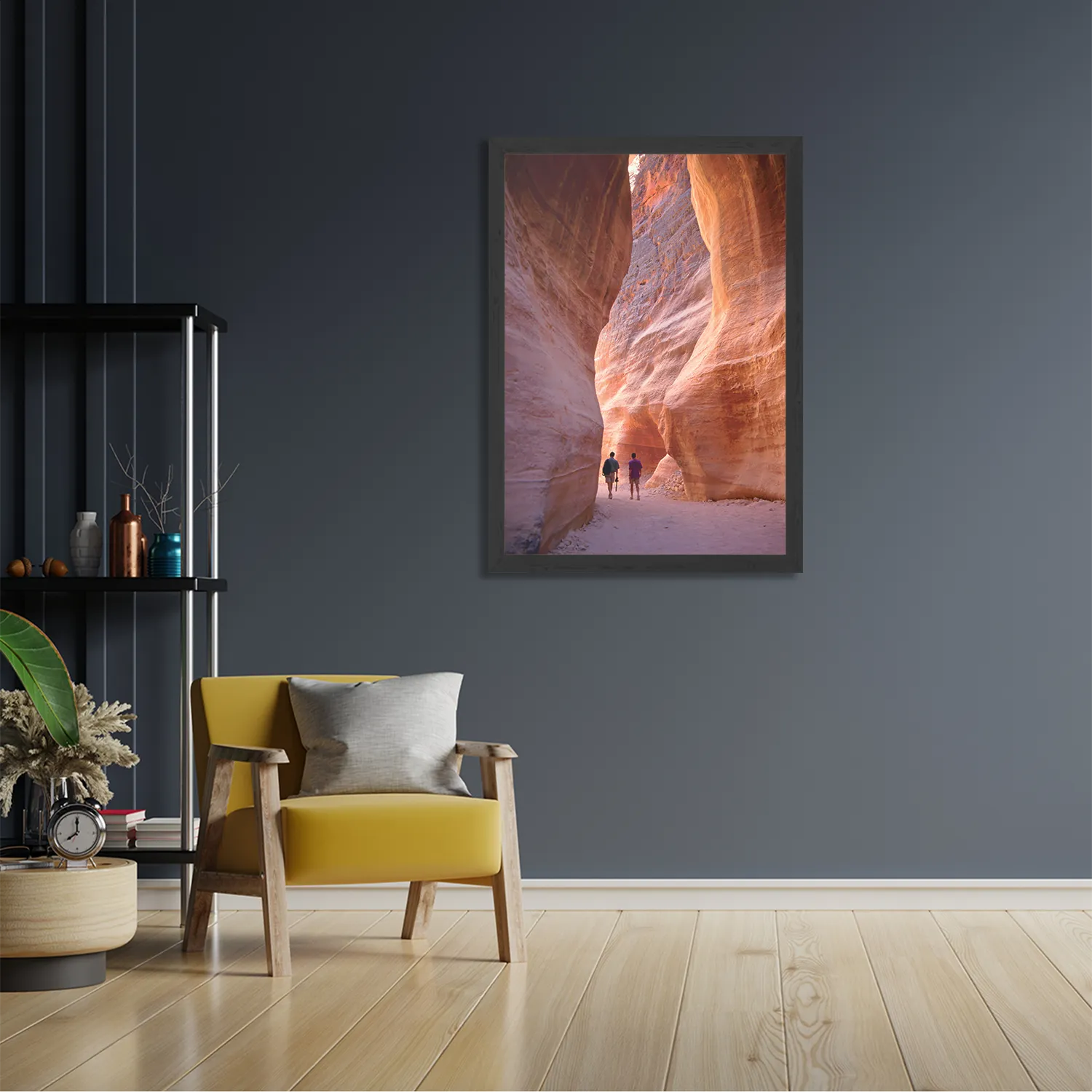 Poster De Zion grotten Rechthoek Verticaal Met Lijst Template PBL 50 70 Verticaal Natuur 37 2